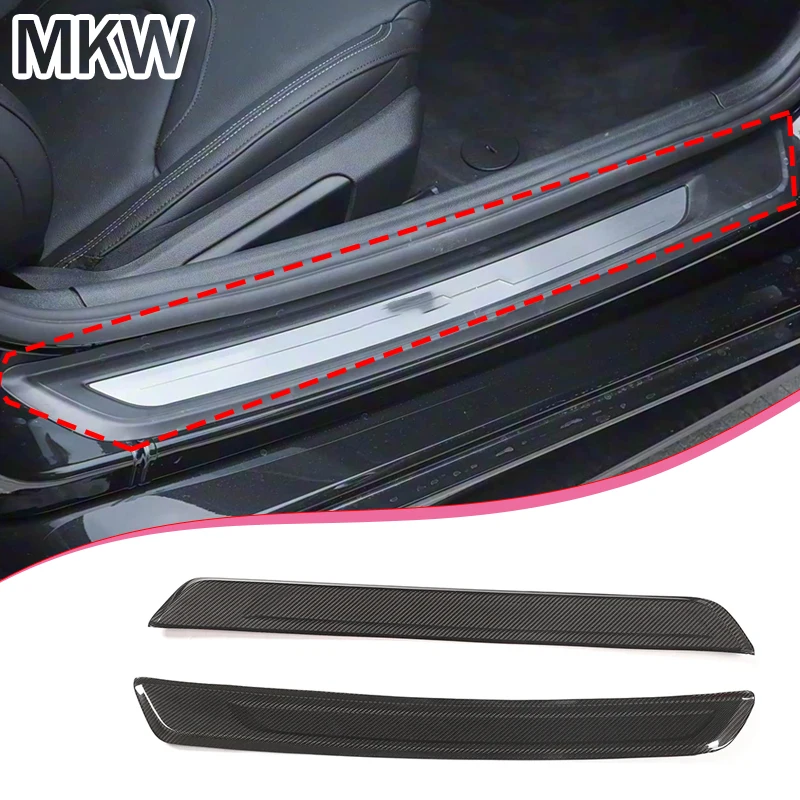For Toyota Supra GR A90 A91 2019-2025 Real Carbon Fiber Car External Door Sill Strip Welcome Pedal Panel Trim Car Accessories
For Toyota Supra GR A90 A91 2019-2025 Real Carbon Fiber Car External Door Sill Strip Welcome Pedal Panel Trim Car Accessories