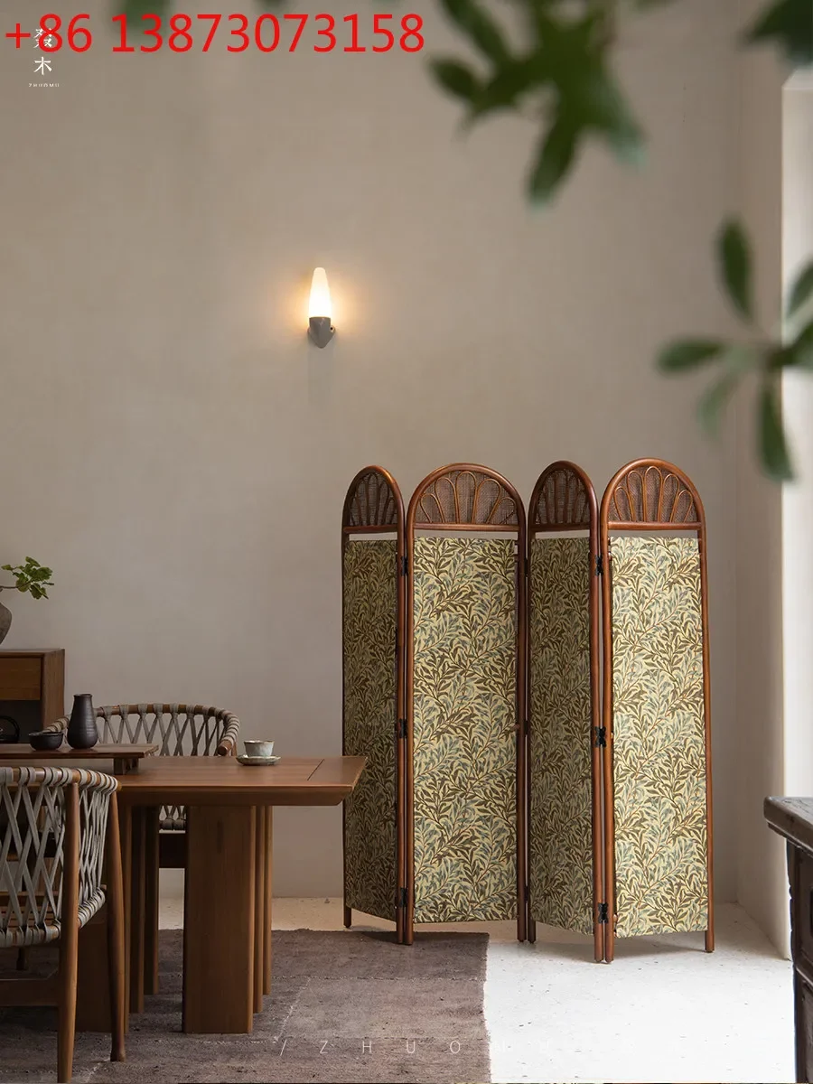 Wood | South East Asia Rattan Art\ Japanese Handmade Natural Rattan Screen Foldable Household Partition Mobile Folding Screen
Wood | South East Asia Rattan Art\ Japanese Handmade Natural Rattan Screen Foldable Household Partition Mobile Folding Screen