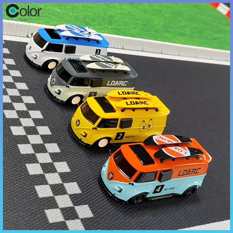 1:64 Ldarc V64 Mini Remote Control Bus Kid Table Games Toys Professional 2.4g Micro Van Rc Car For Children
1:64 Ldarc V64 Mini Remote Control Bus Kid Table Games Toys Professional 2.4g Micro Van Rc Car For Children