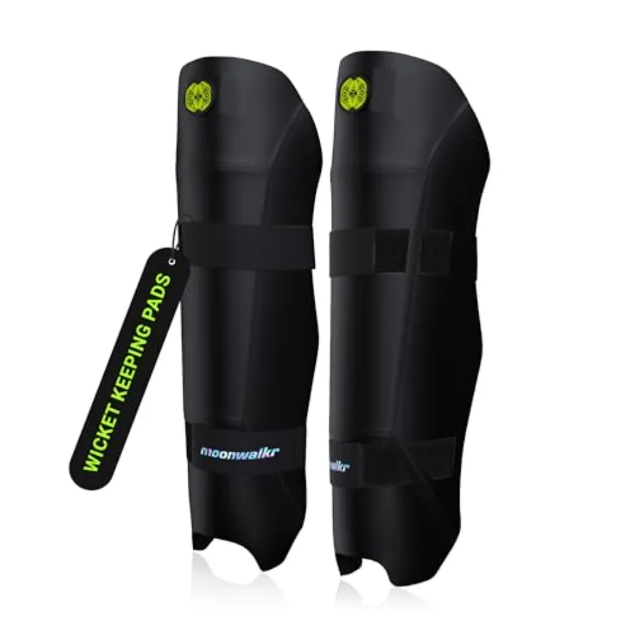 Cricket Wicket Keeping Shin Guards Cricket Guard for Keeper's Height 4'5" - 6'6" Wicket Keeping Pads Super Slim Gear Comes with
Cricket Wicket Keeping Shin Guards Cricket Guard for Keeper's Height 4'5" - 6'6" Wicket Keeping Pads Super Slim Gear Comes with