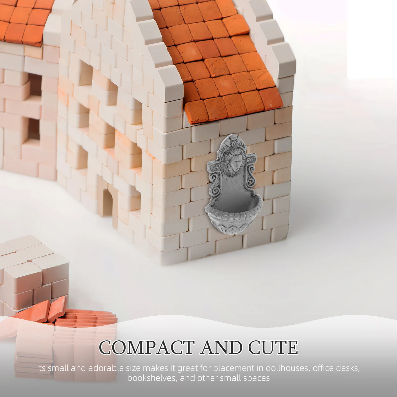 Miniature Lion Head Garden Decor Realistic Wall Art For Dollhouse, Micro Landscape, Fairy Garden, Mini House Tiny Home, Sand
Miniature Lion Head Garden Decor Realistic Wall Art For Dollhouse, Micro Landscape, Fairy Garden, Mini House Tiny Home, Sand