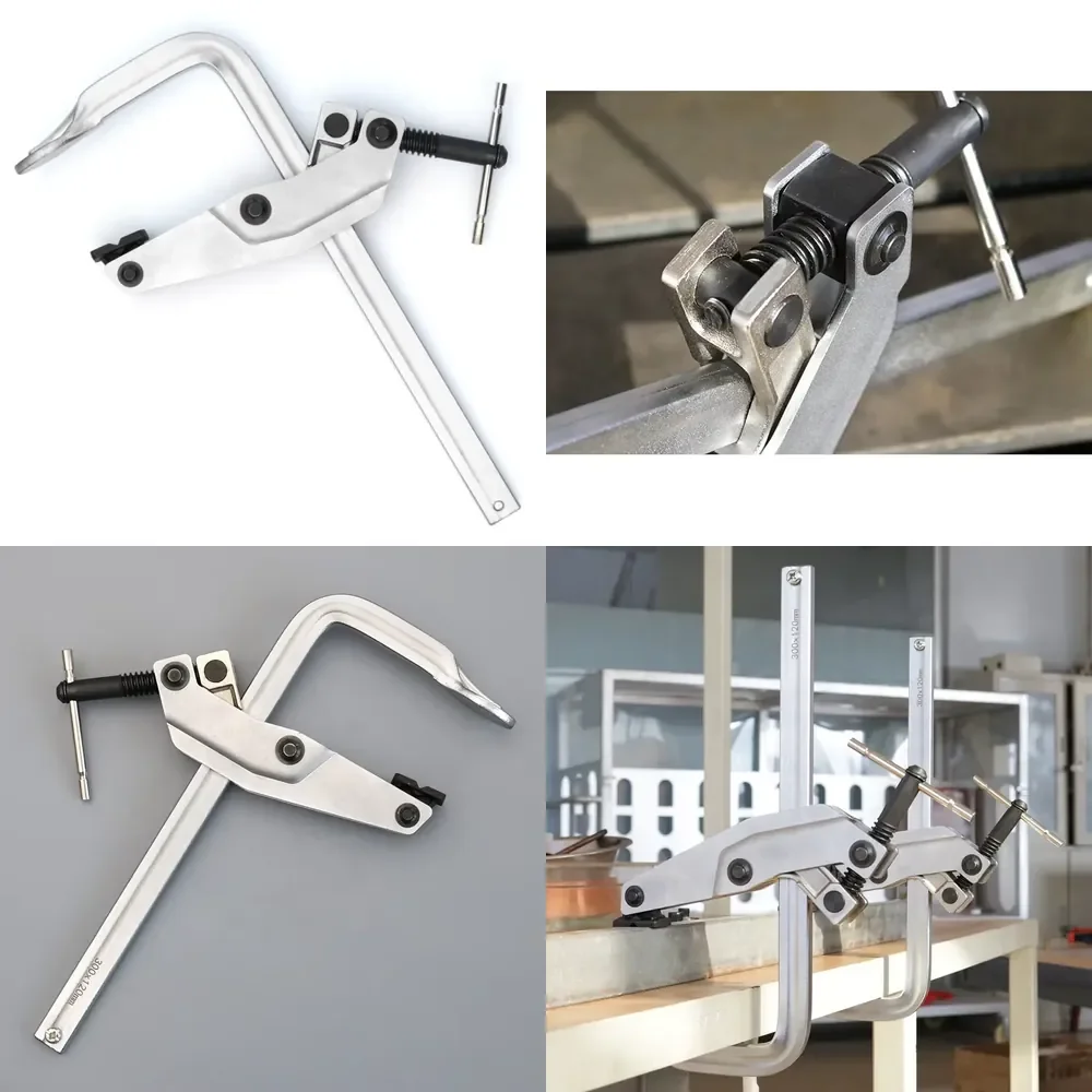 Clamps for Woodworking Push Back F Clamp Heavy Forged Screw Cantilever Type F Clamp
Clamps for Woodworking Push Back F Clamp Heavy Forged Screw Cantilever Type F Clamp