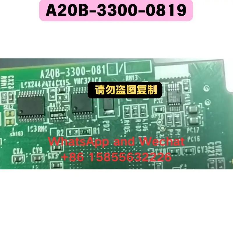 Used axis card A20B-3300-0819 Functional test OK Fast Shipping
Used axis card A20B-3300-0819 Functional test OK Fast Shipping