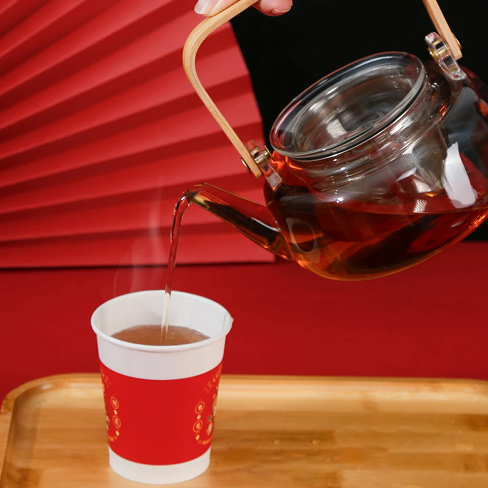 50 Pcs Dragon Year Wedding Tea Party Cups 210ml Thicken Paper Water Cups for Banquet Disposable Tableware New Year
50 Pcs Dragon Year Wedding Tea Party Cups 210ml Thicken Paper Water Cups for Banquet Disposable Tableware New Year