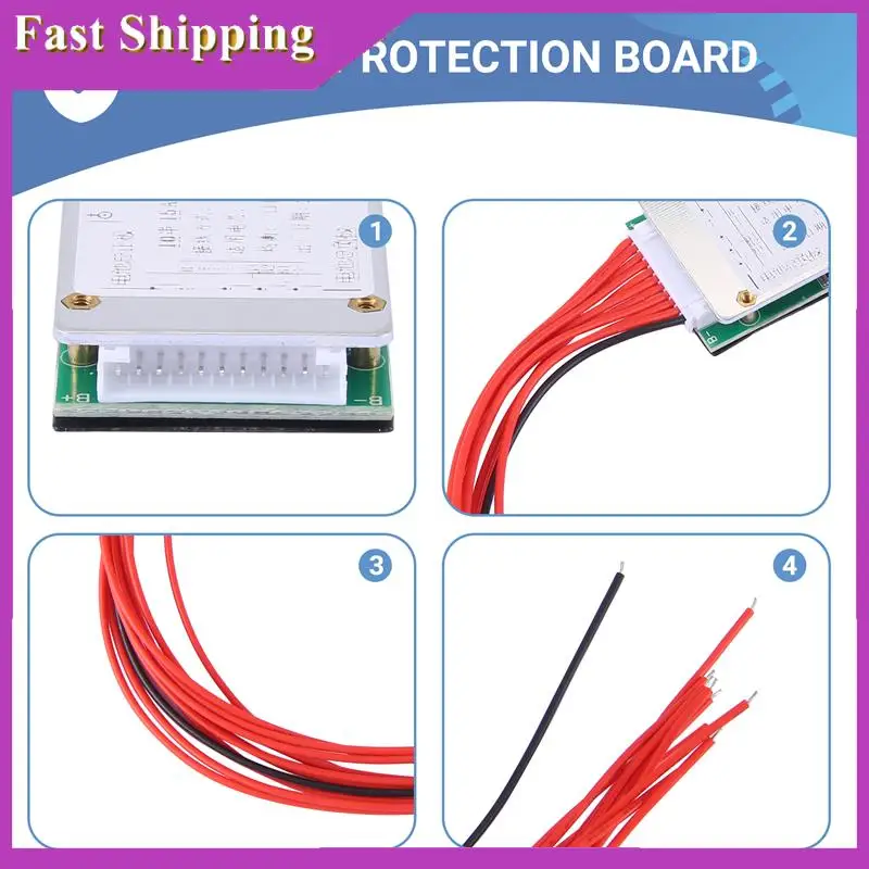 ABRI-10S 36V 37V 15A Li- Lipo Lithium Battery Bms Pcb Pcm Power Protection Board
ABRI-10S 36V 37V 15A Li- Lipo Lithium Battery Bms Pcb Pcm Power Protection Board