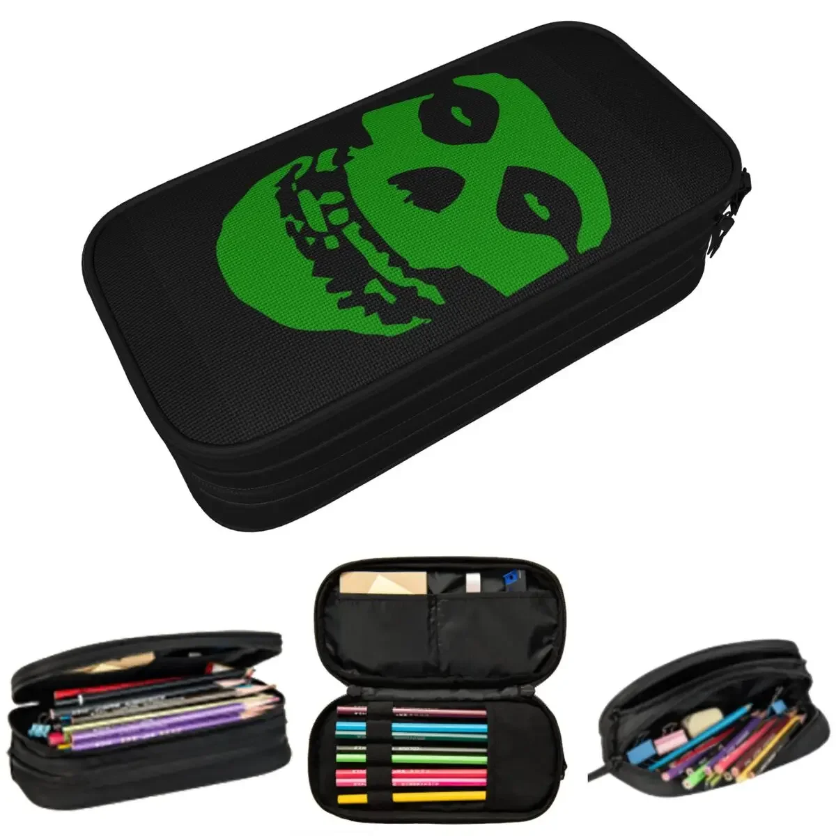 Misfits Skull Pencil Cases Large Capacity Pen Bags Pen Box Pencil Pouch For Boys Girls Students Stationery School Office
Misfits Skull Pencil Cases Large Capacity Pen Bags Pen Box Pencil Pouch For Boys Girls Students Stationery School Office
