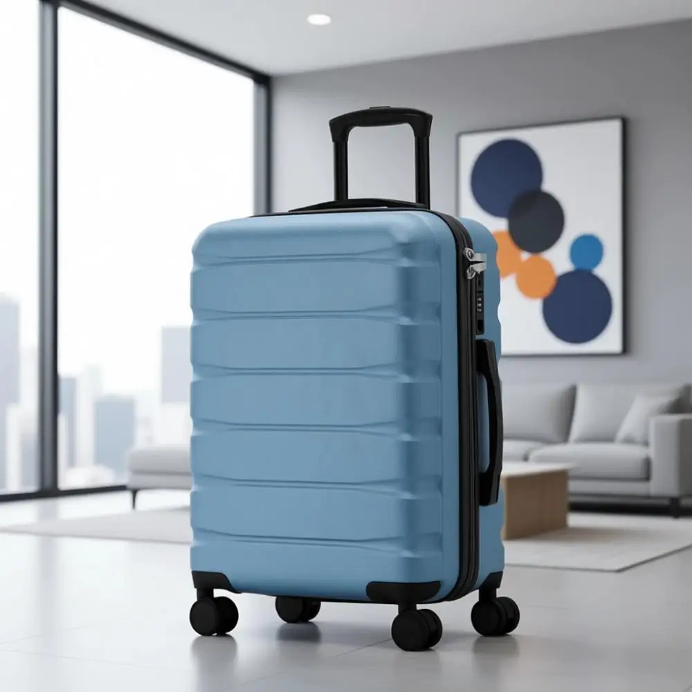 Expandable 24x16x10 Carry-On Suitcase with TSA Lock, USB Port, and Silent Spinner Wheels for Maximum Overhead Storage on Major A
Expandable 24x16x10 Carry-On Suitcase with TSA Lock, USB Port, and Silent Spinner Wheels for Maximum Overhead Storage on Major A