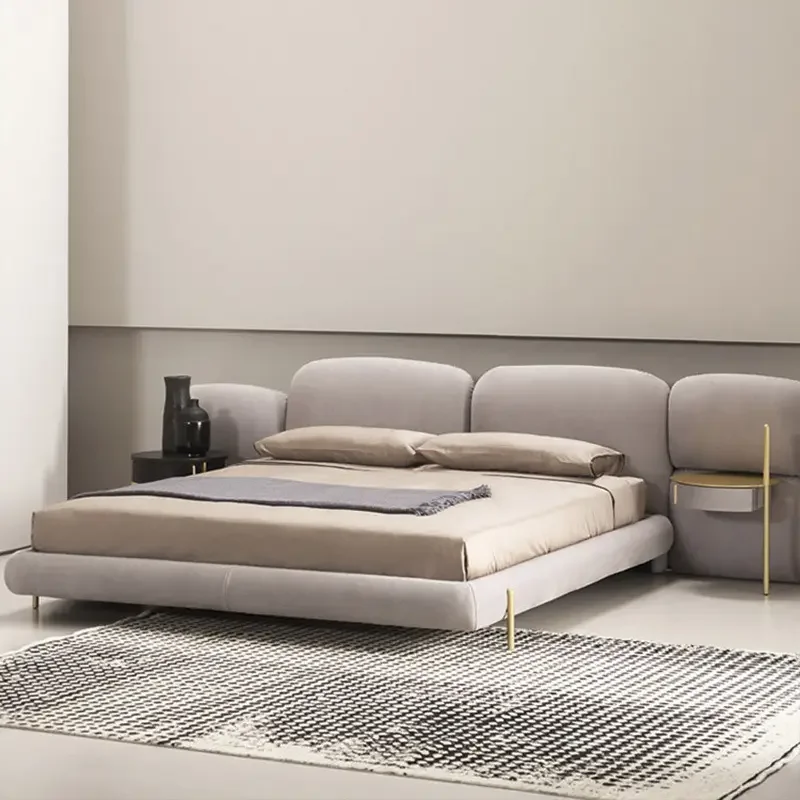 #Bedroom Furniture Light Luxury Style Customized Wooden Packing Modern Pink Color
#Bedroom Furniture Light Luxury Style Customized Wooden Packing Modern Pink Color