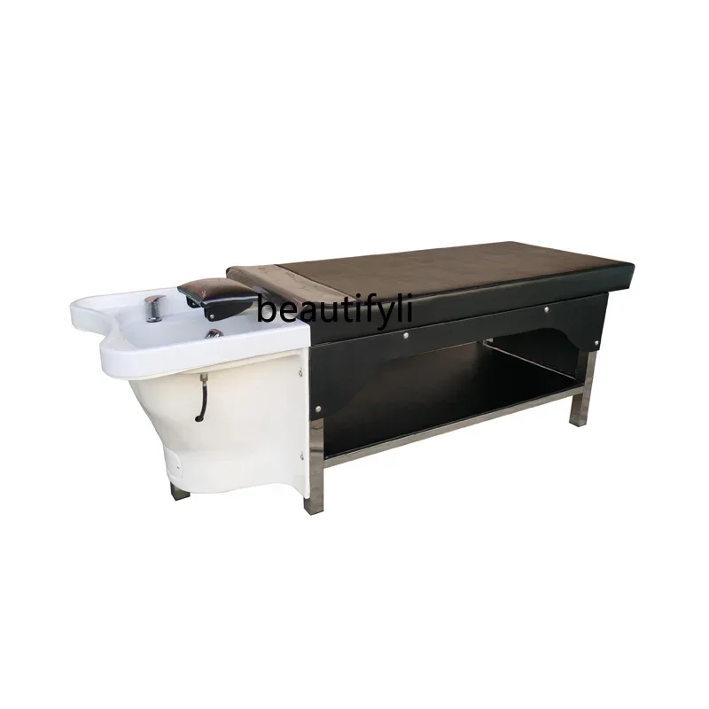 Shampoo Chair for Hair Salon Thai Flushing Bed Hair Salon Acrylic FRP Stainless Steel Shelf
Shampoo Chair for Hair Salon Thai Flushing Bed Hair Salon Acrylic FRP Stainless Steel Shelf