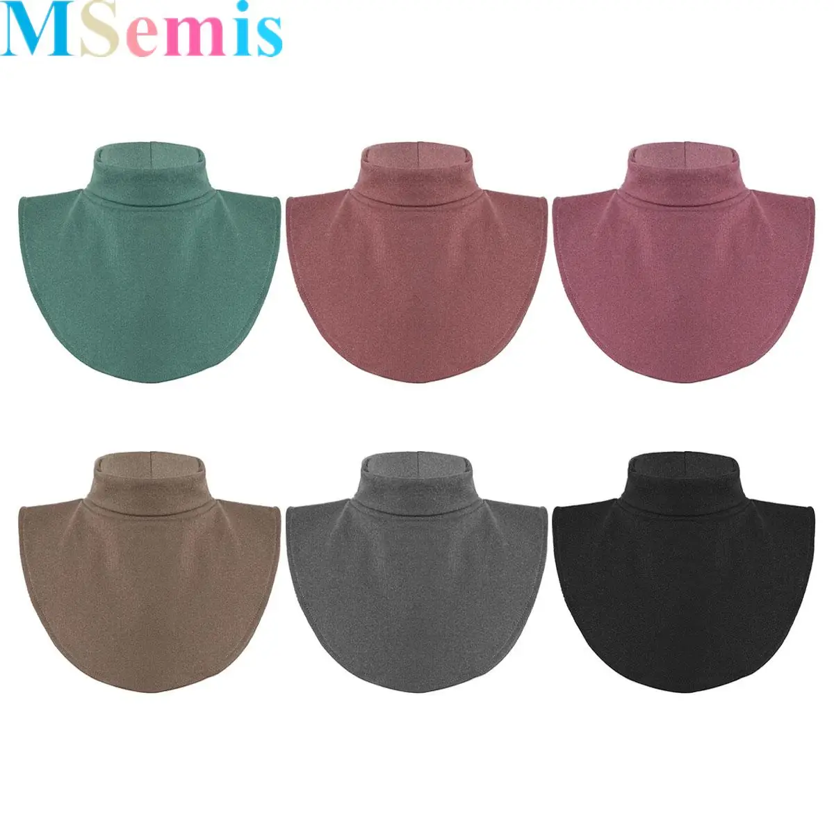 Unisex Detachable Fake Collar Autumn Winter Thick Shirt Collar Faux Turtleneck Mock Neck Half Top Blouse Neck Warmer Bib
Unisex Detachable Fake Collar Autumn Winter Thick Shirt Collar Faux Turtleneck Mock Neck Half Top Blouse Neck Warmer Bib