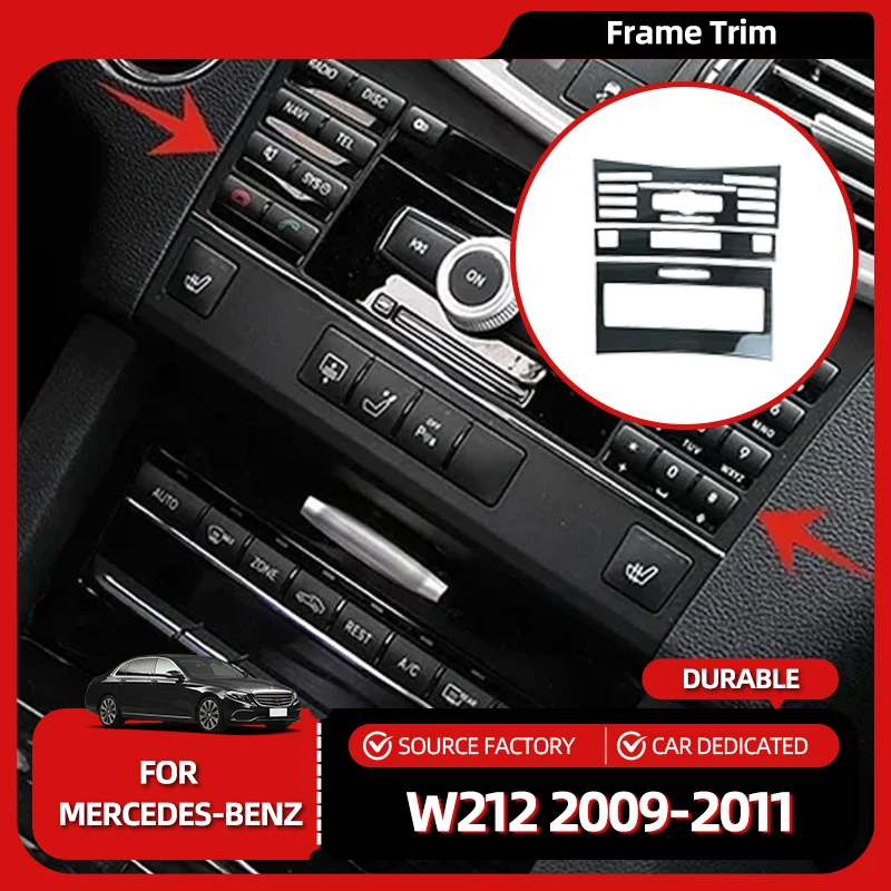 Внутренние молдинги, автомобильная консоль, кондиционер, кнопка управления компакт-диском, панель, украшение рамки для Mercedes Benz E Class W212 2009-2011
Внутренние молдинги, автомобильная консоль, кондиционер, кнопка управления компакт-диском, панель, украшение рамки для Mercedes Benz E Class W212 2009-2011