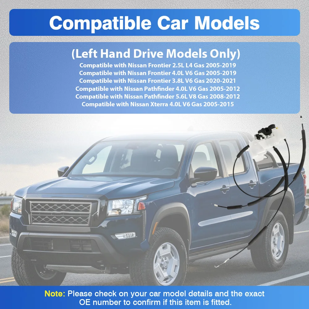 Front Left/ Right Door Lock Latch Actuator For Nissan Frontier Pathfinder Xterra 80501-ZP70A, 80501ZP70A, 80501-EA000
Front Left/ Right Door Lock Latch Actuator For Nissan Frontier Pathfinder Xterra 80501-ZP70A, 80501ZP70A, 80501-EA000