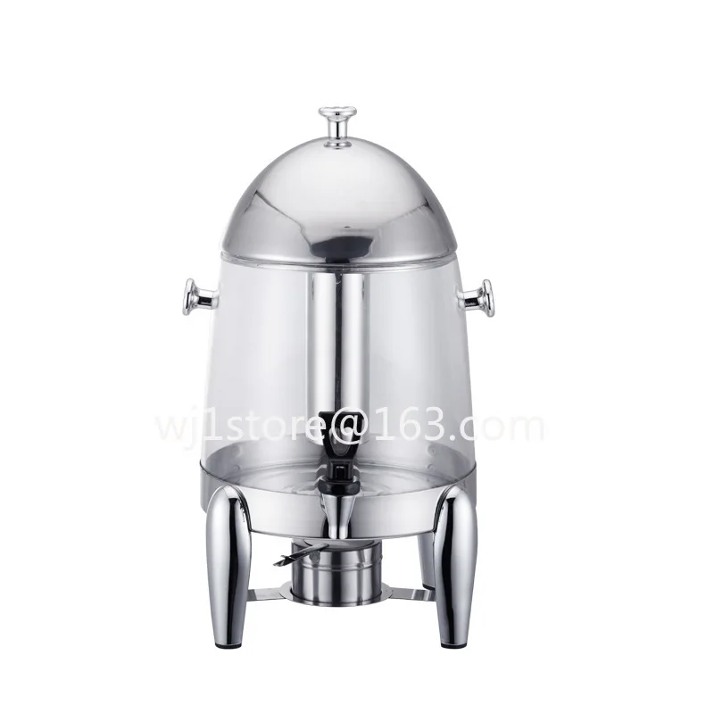 Stainless steel coffee tripod hotel self-service juice bucket, electric milk tripod beverage machine with faucet transparent 12L
Stainless steel coffee tripod hotel self-service juice bucket, electric milk tripod beverage machine with faucet transparent 12L