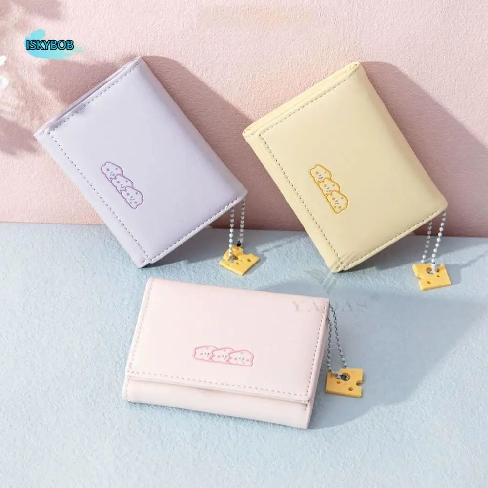 Cute PU Cheese Card Bag Candy Color Causal Short Wallet Card Pocket Solid Color Folding Wallet Travel
Cute PU Cheese Card Bag Candy Color Causal Short Wallet Card Pocket Solid Color Folding Wallet Travel