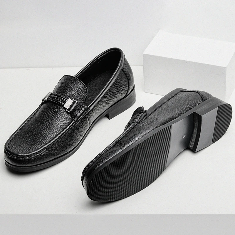 Genuine Leather Men's Casual Shoes Nice Summer Men Shoes handmade Natural Cow Leather Men Loafers #TT730
Genuine Leather Men's Casual Shoes Nice Summer Men Shoes handmade Natural Cow Leather Men Loafers #TT730