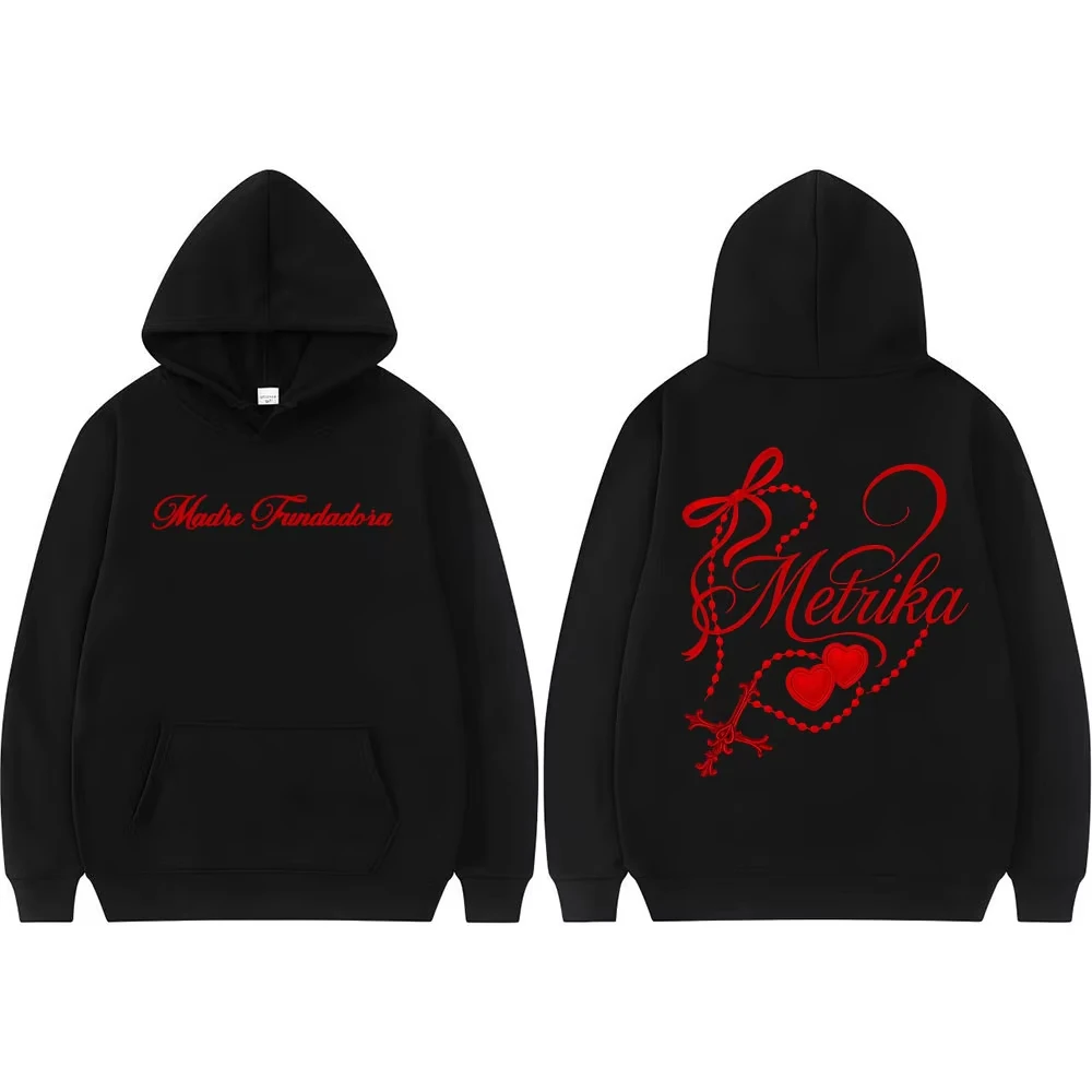Metrika Madie Fundadora Album Tour Graphics Pullover Mens Women Clothing Fashion Vintage Long Sleeve Hoodies Classic Sweatshirts
Metrika Madie Fundadora Album Tour Graphics Pullover Mens Women Clothing Fashion Vintage Long Sleeve Hoodies Classic Sweatshirts