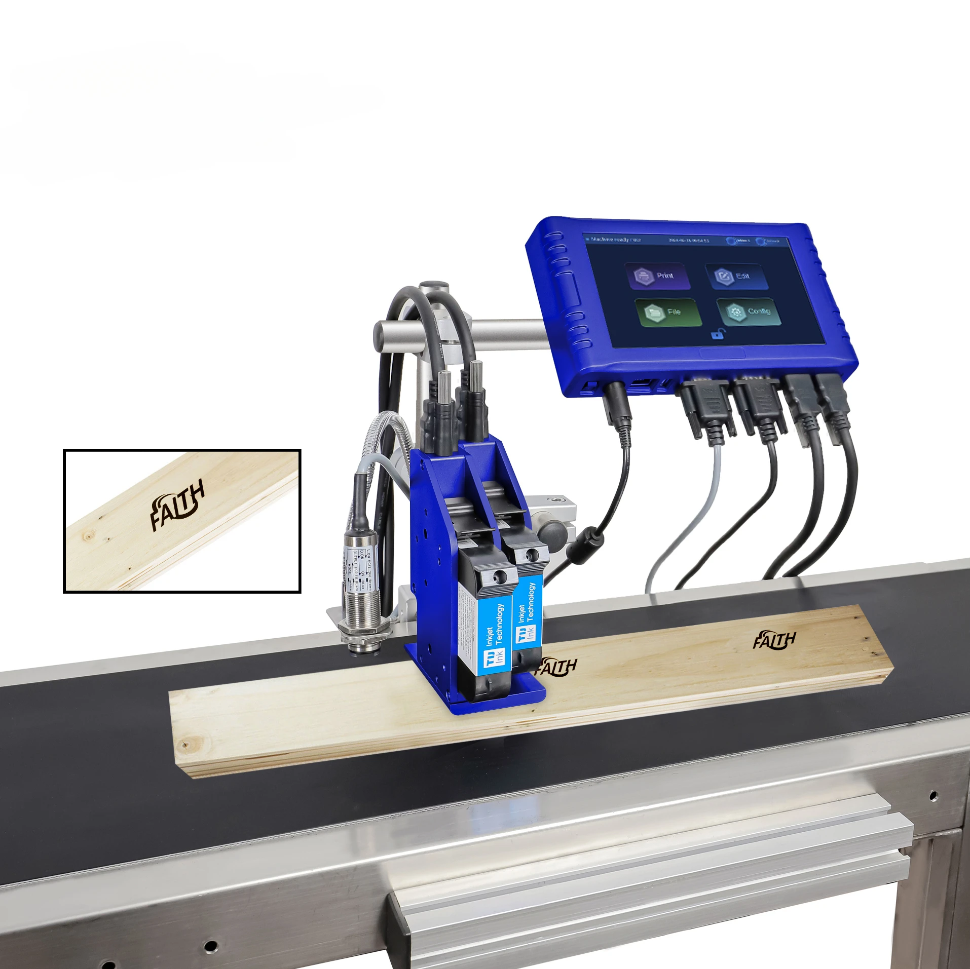 # Промышленная онлайн-автоматическая машина для кодирования партии даты и времени, термоструйный принтер
# Промышленная онлайн-автоматическая машина для кодирования партии даты и времени, термоструйный принтер