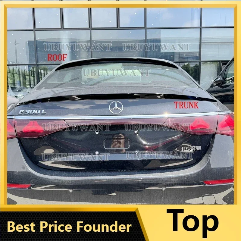 Спойлер для Mercedes Benz W214 2023+ НОВЫЙ E-класс E200 E300 E320 E63 Высококачественный автомобильный спойлер из АБС-пластика на крыше и багажник
Спойлер для Mercedes Benz W214 2023+ НОВЫЙ E-класс E200 E300 E320 E63 Высококачественный автомобильный спойлер из АБС-пластика на крыше и багажник