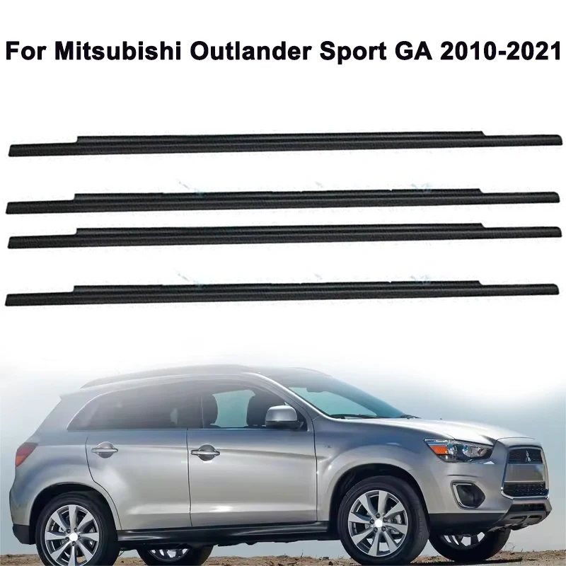 4pcs/set Car Door Window Glass Weatherstrip Belt For Mitsubishi Outlander Sport GA 2010-2021 Black Waterproof Seal Strip Trim
4pcs/set Car Door Window Glass Weatherstrip Belt For Mitsubishi Outlander Sport GA 2010-2021 Black Waterproof Seal Strip Trim