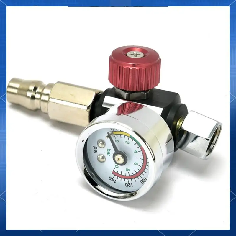 AA77 Air Compressor Regulator Valve With Pressure Gauge, For Precise Control In Air/Pneumatic Tool With PF20 Connector
AA77 Air Compressor Regulator Valve With Pressure Gauge, For Precise Control In Air/Pneumatic Tool With PF20 Connector