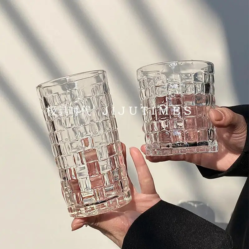 YFY rattan glass fresh home relief water cup juice coffee cold drink cup creative milk cup
YFY rattan glass fresh home relief water cup juice coffee cold drink cup creative milk cup
