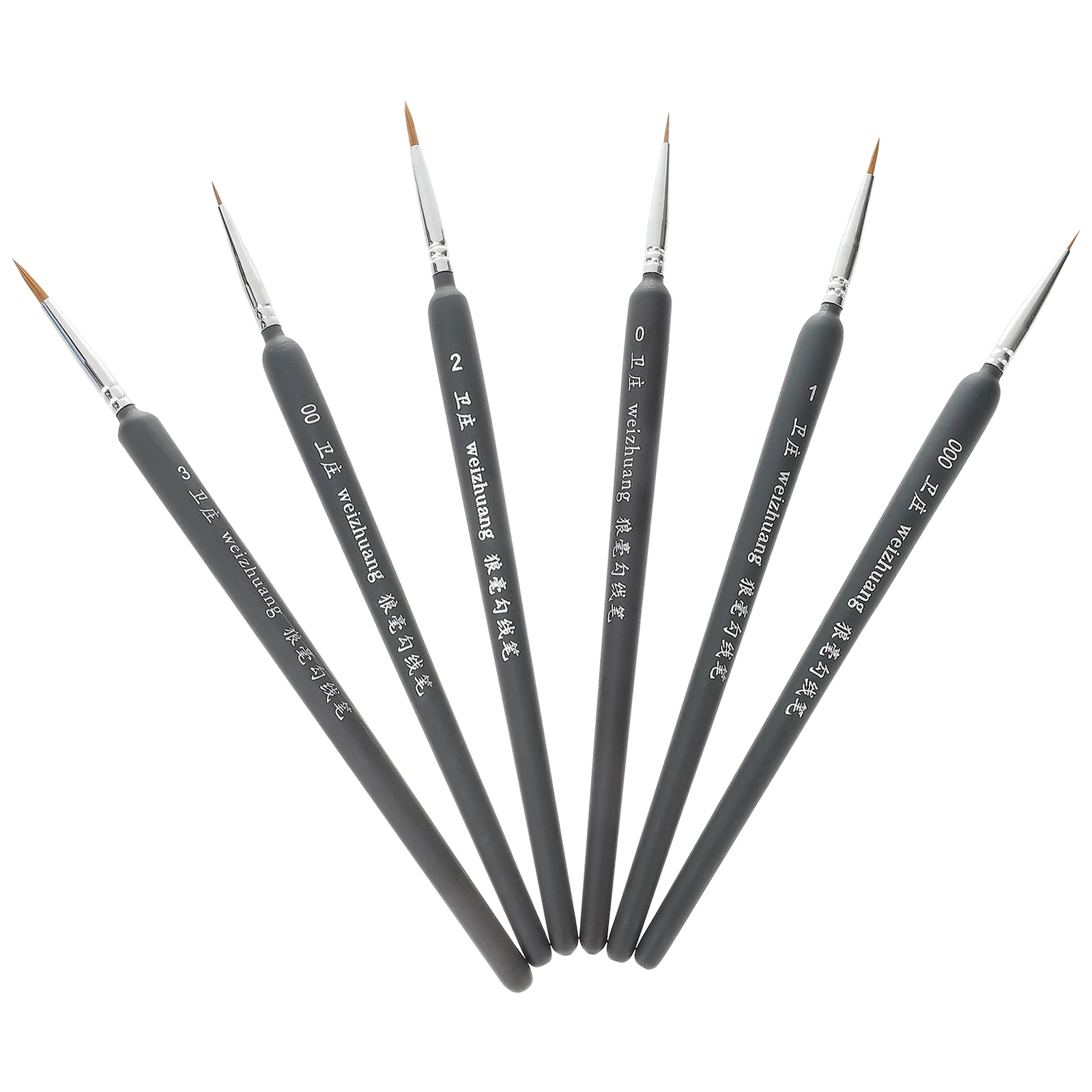 6pcs Durable Long Handle for Water Color Brush Acrylic Watercolor Oil Painting Accessories Paints Supplies Portable
6pcs Durable Long Handle for Water Color Brush Acrylic Watercolor Oil Painting Accessories Paints Supplies Portable