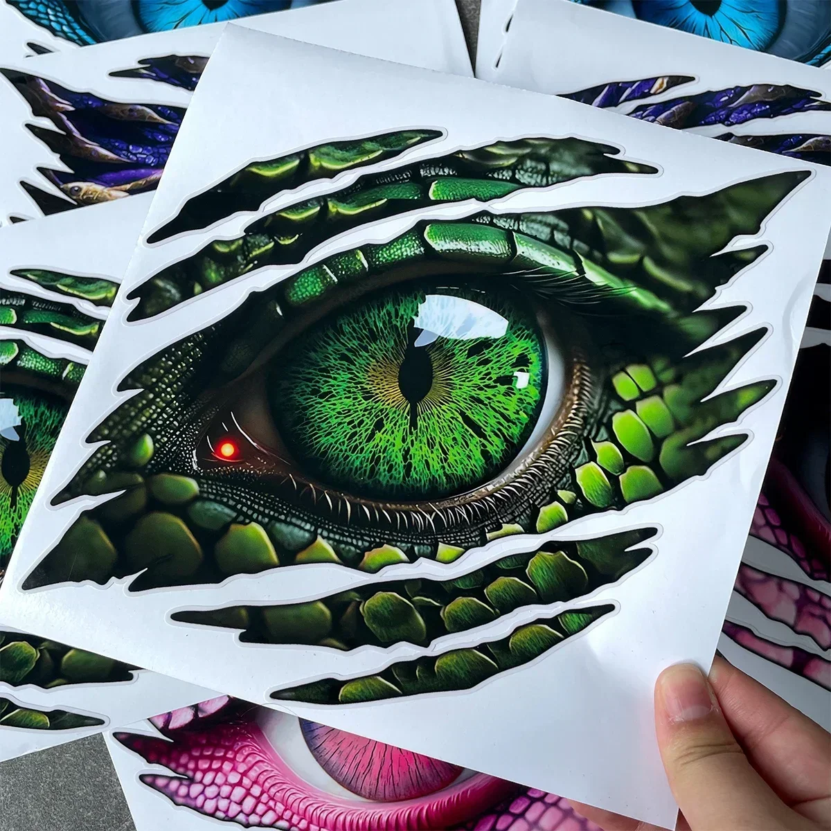 Dinosaur Eyes Motorcycle Stickers Auto Moto Body Windshield Fairing Helmet Fuel Tank Accessories Decal for Kawasaki Yamaha Honda
Dinosaur Eyes Motorcycle Stickers Auto Moto Body Windshield Fairing Helmet Fuel Tank Accessories Decal for Kawasaki Yamaha Honda