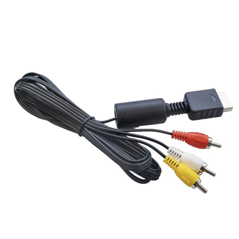1.8m Audio Video To 3 RCA AV Cable for PS3 Console AV Component TV Video Cable for PS2 Control Game Accessories
1.8m Audio Video To 3 RCA AV Cable for PS3 Console AV Component TV Video Cable for PS2 Control Game Accessories