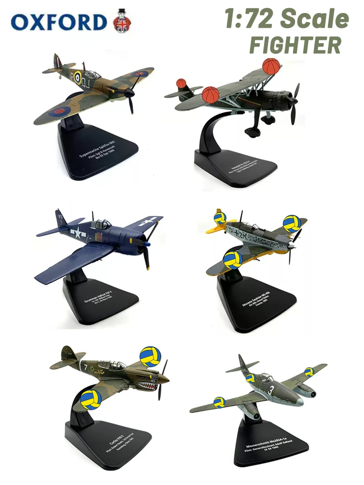 OXFORD Diecast Model Car 1:72 Aircraft fighter Gifts for Boys Girls Holiday Hobby Collection
OXFORD Diecast Model Car 1:72 Aircraft fighter Gifts for Boys Girls Holiday Hobby Collection