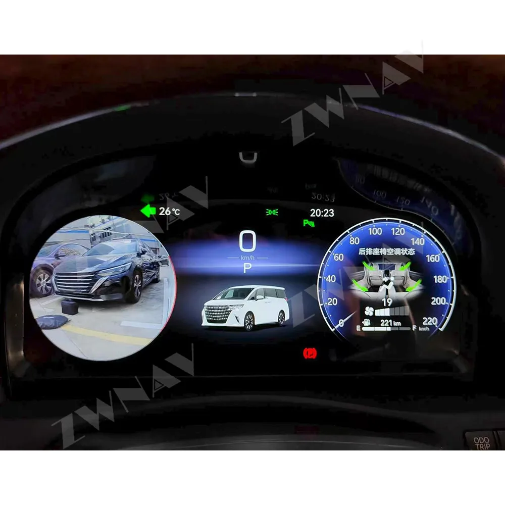 Full LCD Digital Instrument Panel 12.3 Inch HD Premium Dashboard Cluster Car Modification Accessories For Alfa 3035 Series
Full LCD Digital Instrument Panel 12.3 Inch HD Premium Dashboard Cluster Car Modification Accessories For Alfa 3035 Series