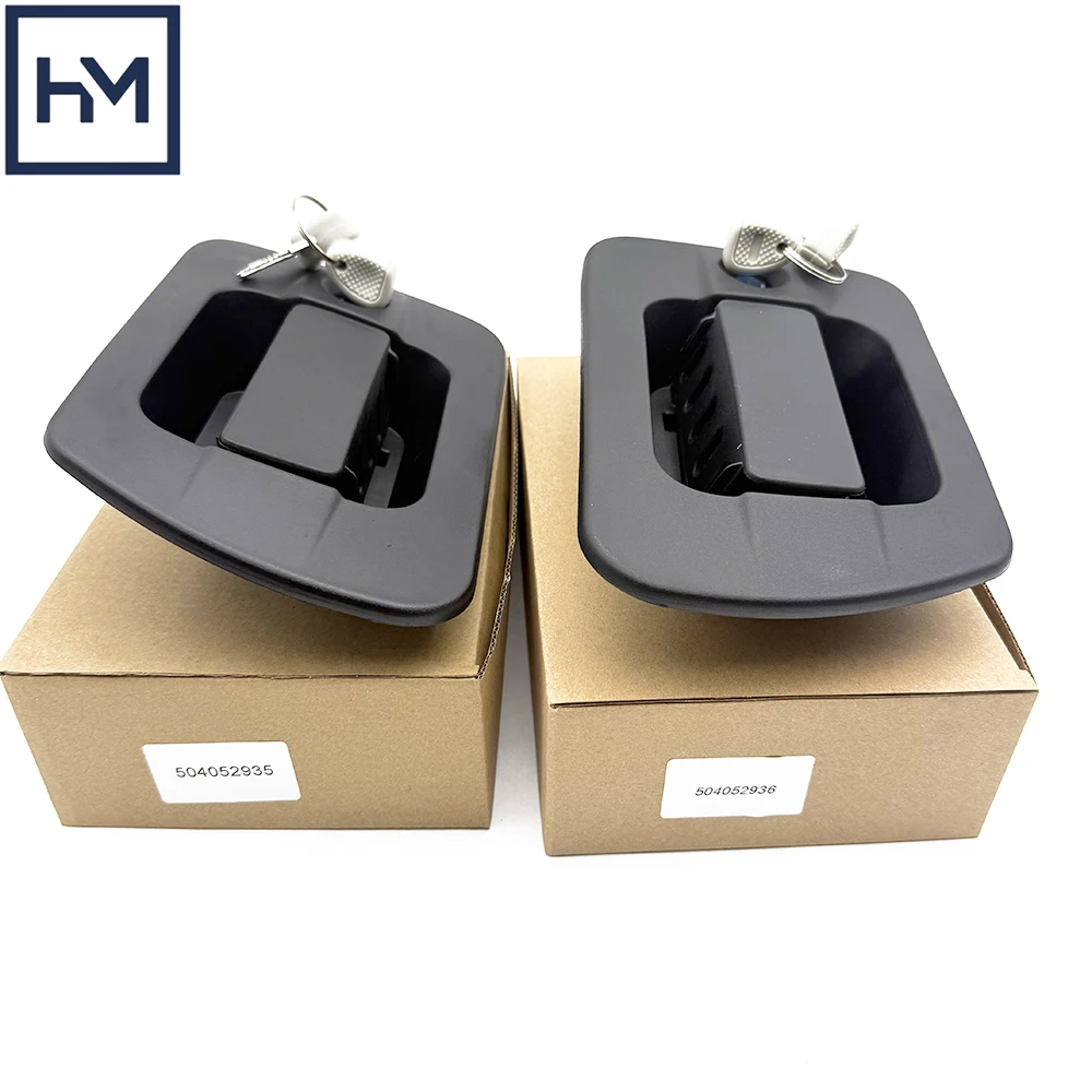 New Exterior Door Handles with Key for IVECO EUROCARGO STRALIS Truck L/R 504052935 L / 504052936 R Fits 2003-2007 Models
New Exterior Door Handles with Key for IVECO EUROCARGO STRALIS Truck L/R 504052935 L / 504052936 R Fits 2003-2007 Models