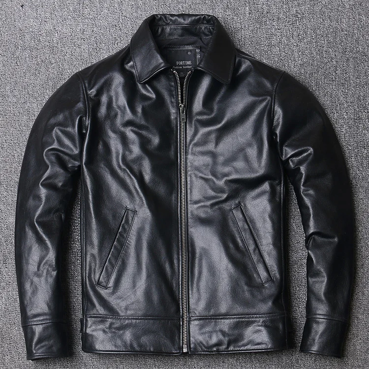 Spring 2023 New Genuine Leather Jacket Men Short 100% Cow Leather Coat Soft Real Leather Men's Jackets Plus Size
Spring 2023 New Genuine Leather Jacket Men Short 100% Cow Leather Coat Soft Real Leather Men's Jackets Plus Size