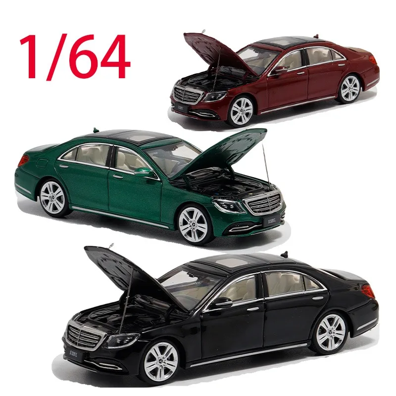 Модель Glory, литая под давлением модель автомобиля в масштабе 1/64, Mercedes-Benz S320 L W222 S-класса, модель автомобиля из сплава, игрушки для мальчиков, подарок
Модель Glory, литая под давлением модель автомобиля в масштабе 1/64, Mercedes-Benz S320 L W222 S-класса, модель автомобиля из сплава, игрушки для мальчиков, подарок