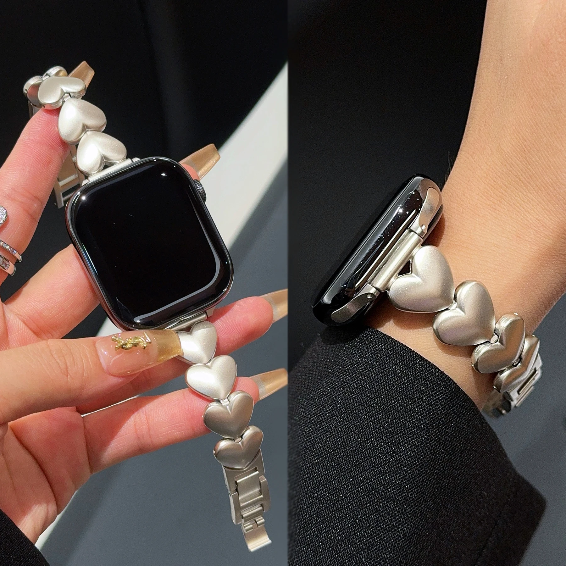 Women Metal Strap for Apple Watch Band 10 9 8 Ultra 42mm 46mm 41mm 45mm 44mm 40mm Women Lady Slim Belt iWatch 7 SE 6 5 Bracelet
Women Metal Strap for Apple Watch Band 10 9 8 Ultra 42mm 46mm 41mm 45mm 44mm 40mm Women Lady Slim Belt iWatch 7 SE 6 5 Bracelet