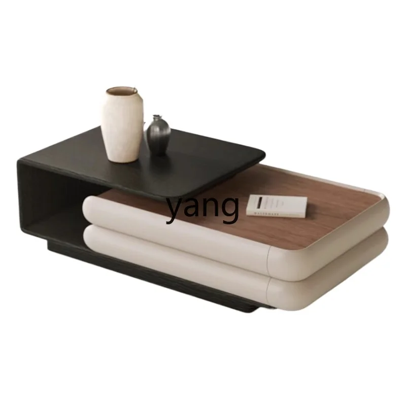 LTT rice cake coffee table solid wood simple modern Nordic rectangular walnut color coffee table storage tea table
LTT rice cake coffee table solid wood simple modern Nordic rectangular walnut color coffee table storage tea table