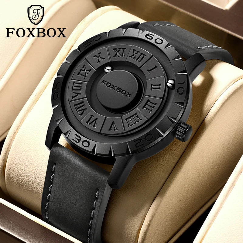 FOXBOX 2025 новые роскошные мужские часы LIGE креативные кварцевые наручные часы с прокрутными бусинами водонепроницаемые часы магнитной силы мужские Reloj
FOXBOX 2025 новые роскошные мужские часы LIGE креативные кварцевые наручные часы с прокрутными бусинами водонепроницаемые часы магнитной силы мужские Reloj
