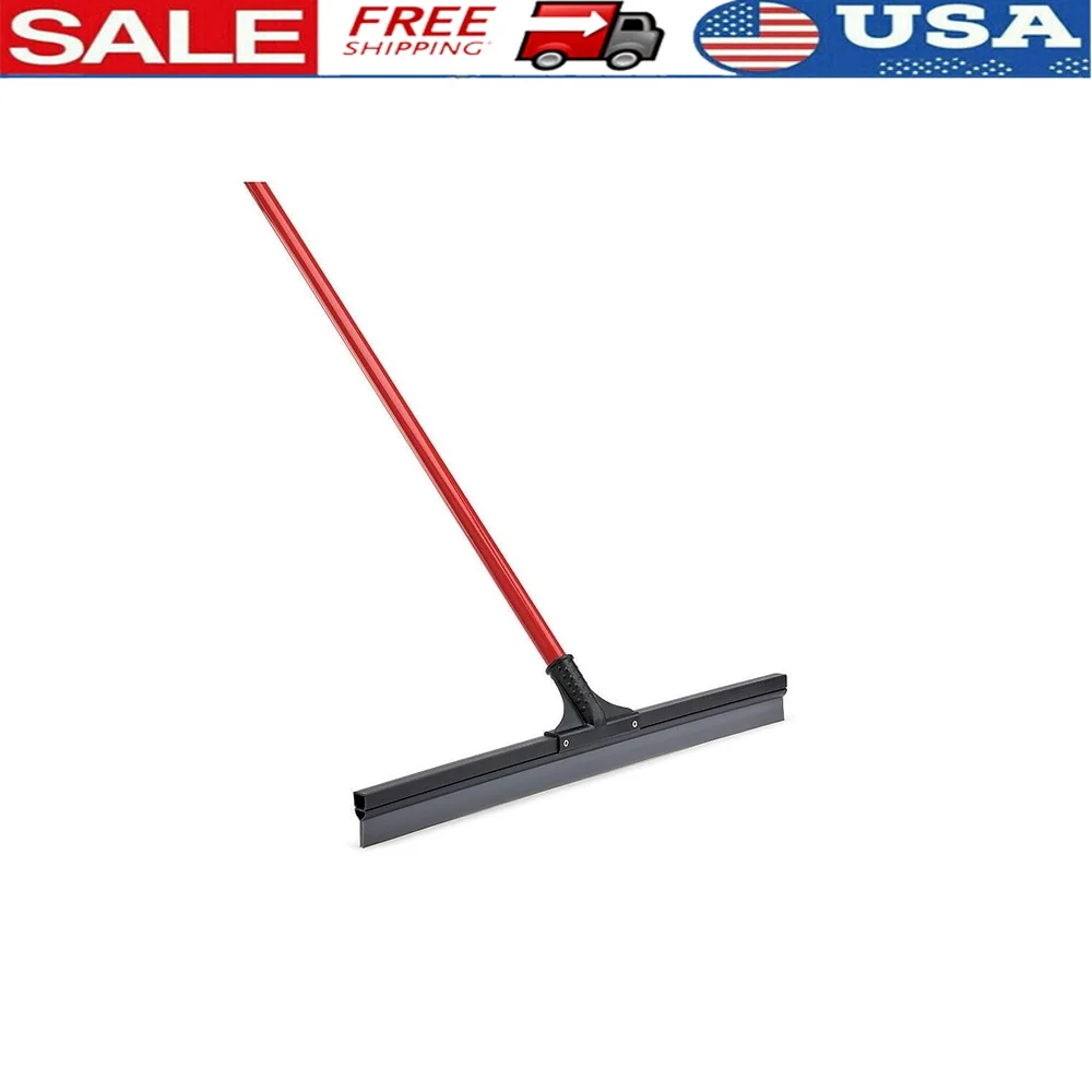 High Power 24 Inch Rubber Flex Blade Floor Squeegee with Steel Handle Warehouses Garages Heavy Duty Swivel Grip 
High Power 24 Inch Rubber Flex Blade Floor Squeegee with Steel Handle Warehouses Garages Heavy Duty Swivel Grip