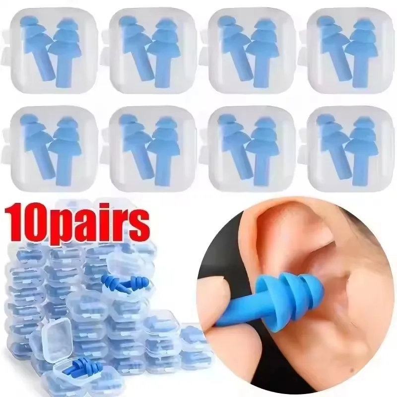 20/1Pair Ear Plugs Sleeping Noise Cancelling Reusable Silicone Sound Block Earplugs Summer Waterproof Swimming Ear Plug With Box
20/1Pair Ear Plugs Sleeping Noise Cancelling Reusable Silicone Sound Block Earplugs Summer Waterproof Swimming Ear Plug With Box