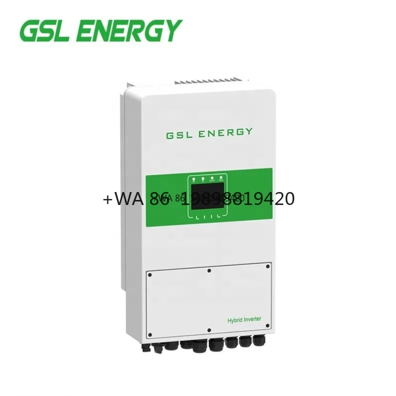 GSL ENERGY Single Phase Split Hybrid Phase Inverter 15Kva 12Kw 3.6Kw 5Kw Inverter Solar 60A 120A Off Grid Hybrid Solar Inverter
GSL ENERGY Single Phase Split Hybrid Phase Inverter 15Kva 12Kw 3.6Kw 5Kw Inverter Solar 60A 120A Off Grid Hybrid Solar Inverter