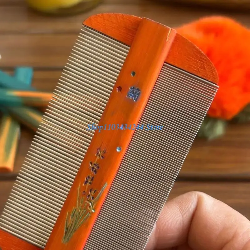 Ergonomic Handle Nits Comb For Easy Removal Of Lice Eggs And Scalp Soothing Children's Hair Care Tool for Parents
Ergonomic Handle Nits Comb For Easy Removal Of Lice Eggs And Scalp Soothing Children's Hair Care Tool for Parents