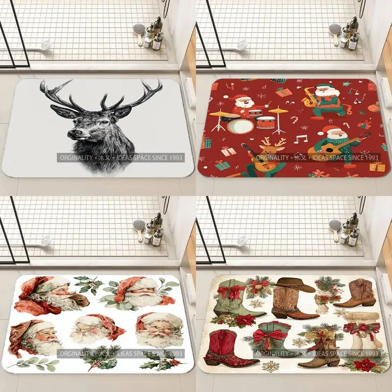 Santa with Gifts Art Living Room Decoration Home Sofa Non-Slip Carpet Study Bedroom Tatami Children'S Soft Floor Mat
Santa with Gifts Art Living Room Decoration Home Sofa Non-Slip Carpet Study Bedroom Tatami Children'S Soft Floor Mat
