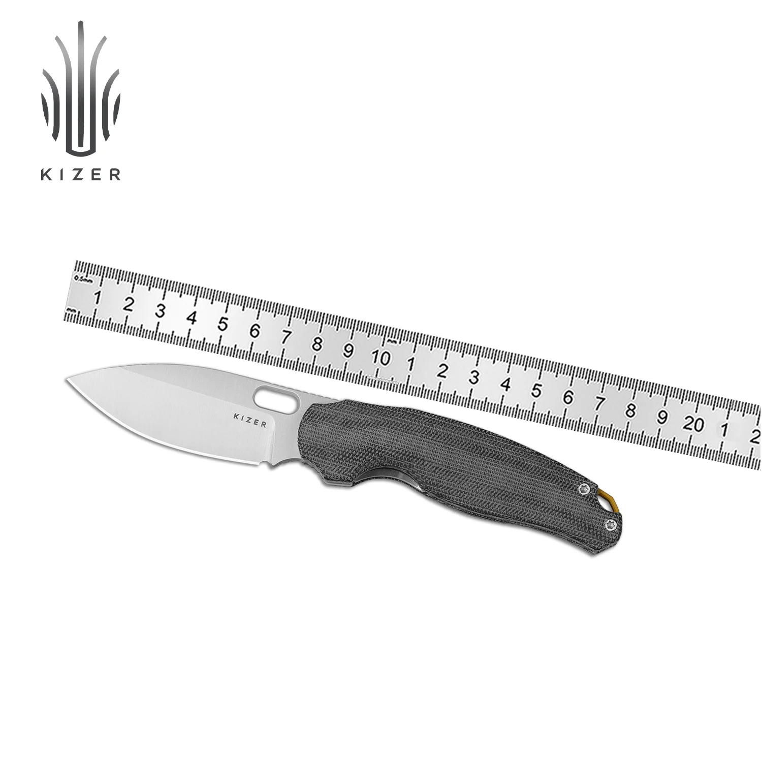 Kizer Pocket Folding Knife Seagull V3770A1/V3770A2/V3770A3 14C28n Blade Micarta/Richlite/Aluminum Handle Outdoor Camping Knives
Kizer Pocket Folding Knife Seagull V3770A1/V3770A2/V3770A3 14C28n Blade Micarta/Richlite/Aluminum Handle Outdoor Camping Knives
