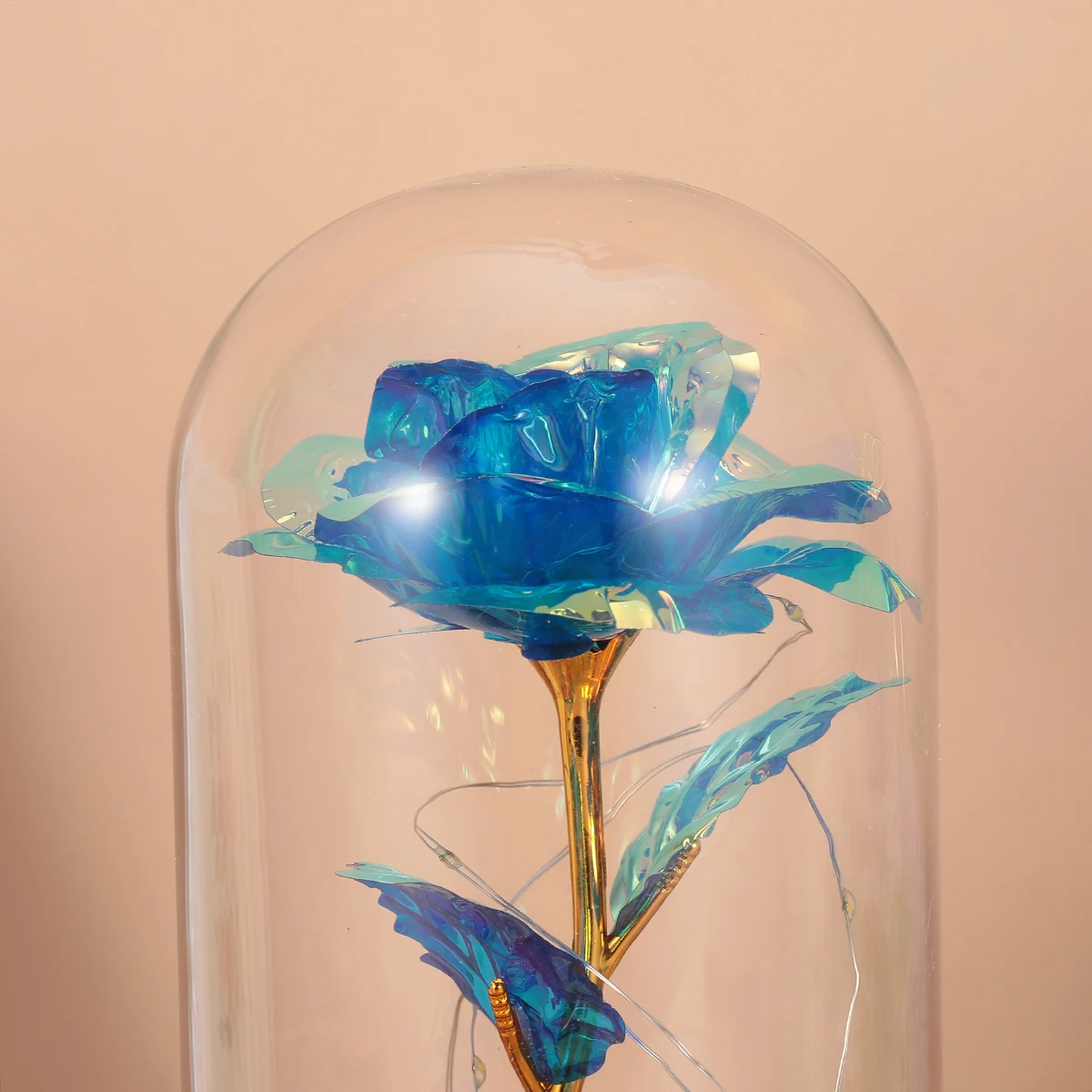 Glass Rose Night Light Blue Color Artificial Flower Decoration Romantic Gifts Valentine Day Wedding Anniversary
Glass Rose Night Light Blue Color Artificial Flower Decoration Romantic Gifts Valentine Day Wedding Anniversary