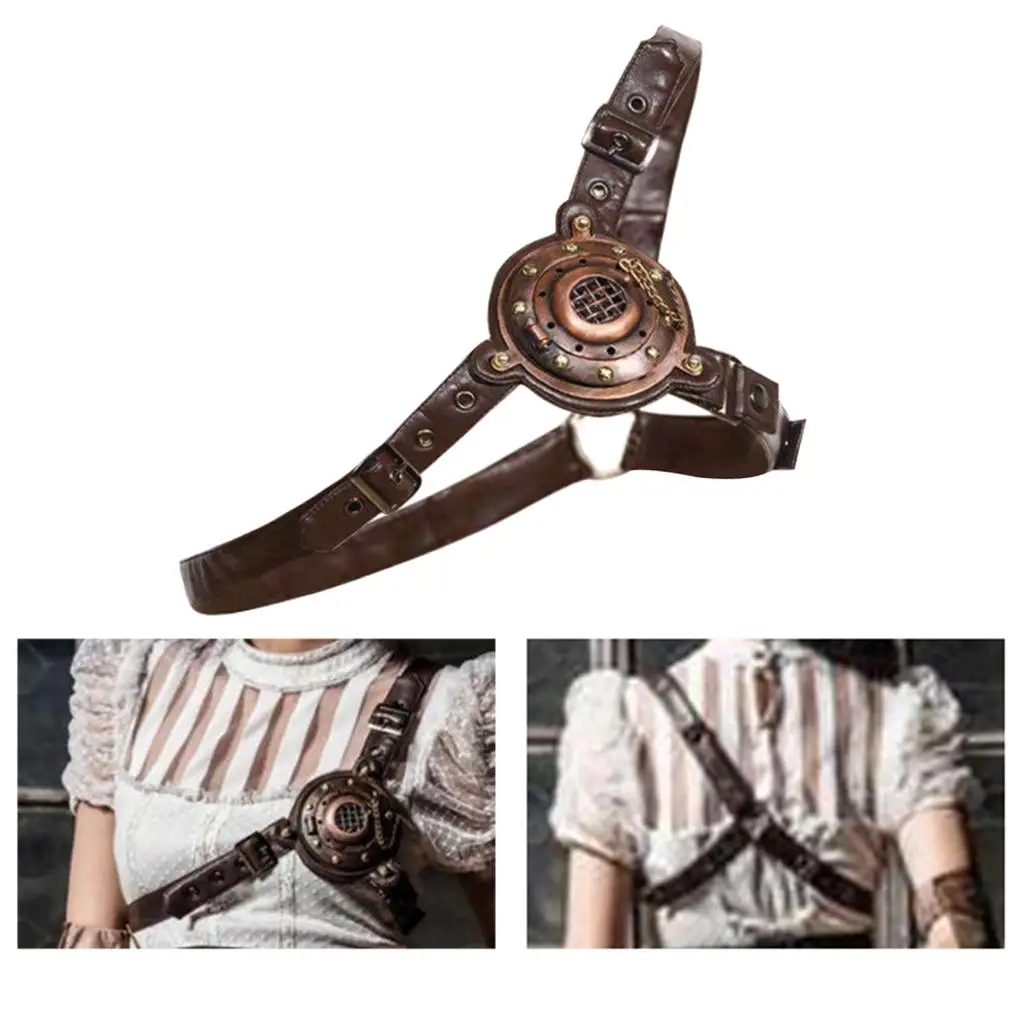 Punk Gothic Steampunk Faux Leather Waist Belt Women's Corset Costume Belts
Punk Gothic Steampunk Faux Leather Waist Belt Women's Corset Costume Belts