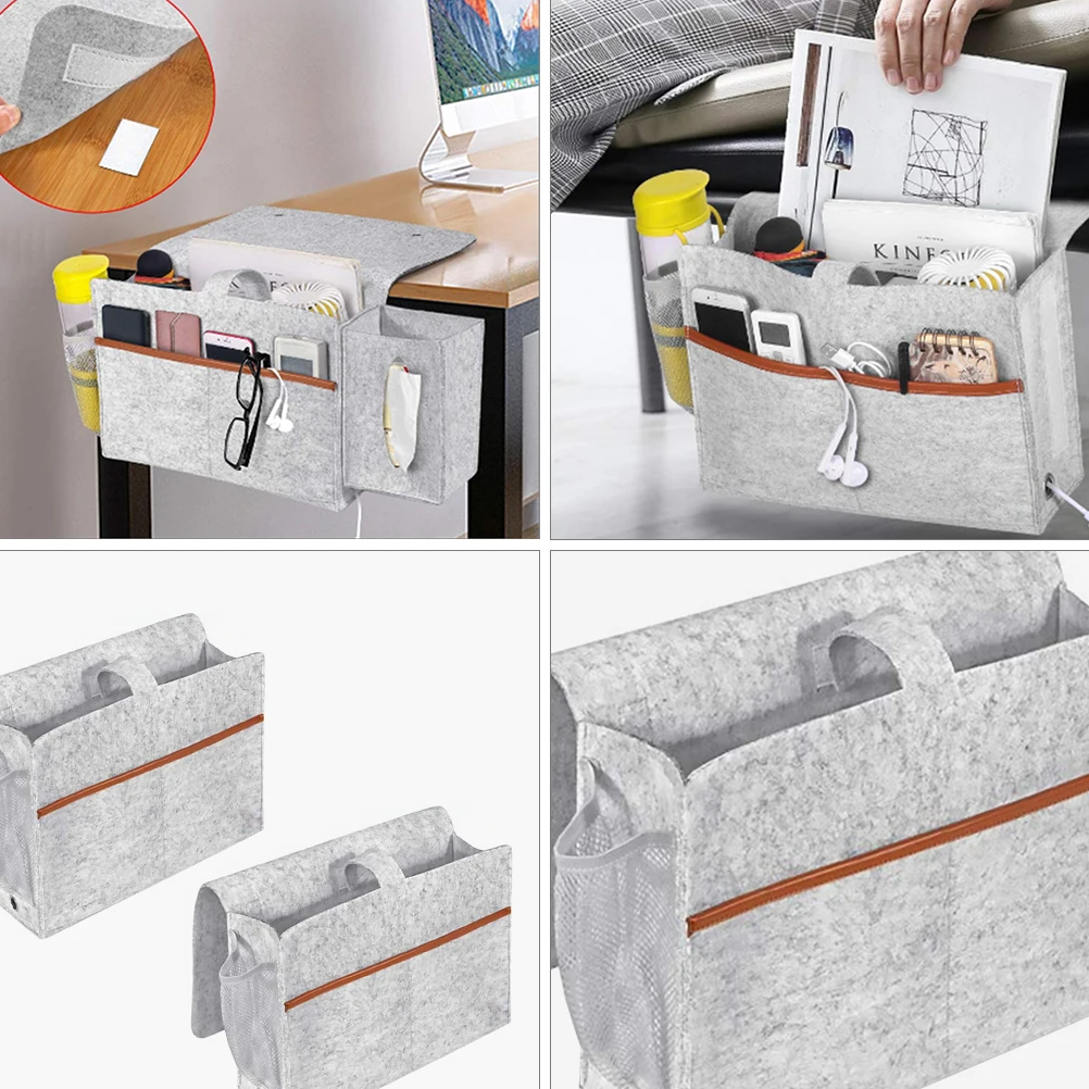 Felt Storage for Bedside Grey Dorm ganizer Slim Design Holds Storage ganizer Laptop Phone Books Glasses Under Mattress
Felt Storage for Bedside Grey Dorm ganizer Slim Design Holds Storage ganizer Laptop Phone Books Glasses Under Mattress