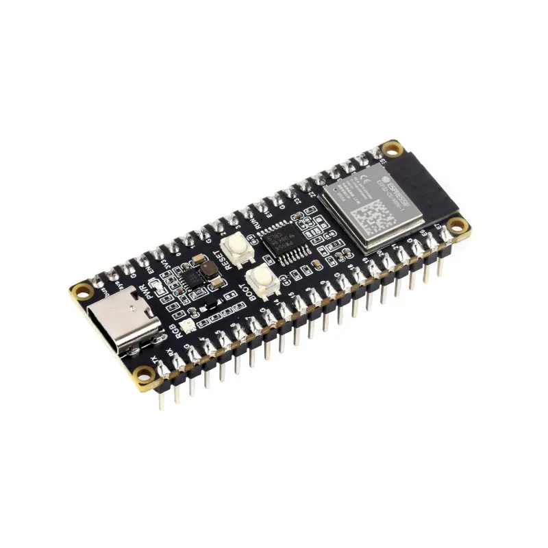 WiFi 6 ESP32-C6 Dev Board 160MHz RISC-V Single Core BLE 5.0 Module for IoT Smart Home Industrial Automation
WiFi 6 ESP32-C6 Dev Board 160MHz RISC-V Single Core BLE 5.0 Module for IoT Smart Home Industrial Automation