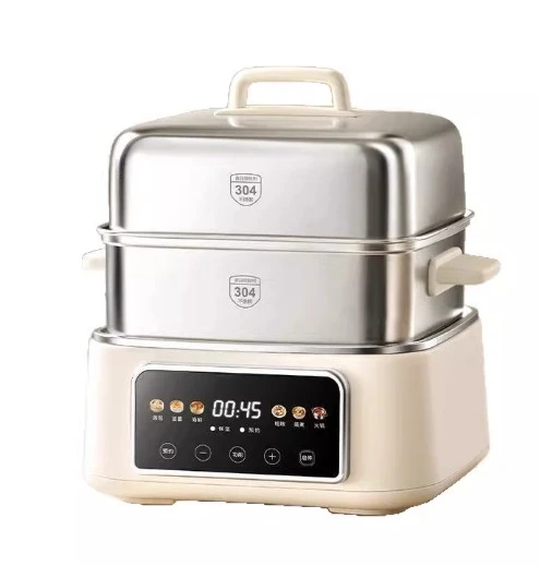 All-steel electric steamer 304 stainless steel multi-functional household automatic steamer steamer hot pot breakfast machine
All-steel electric steamer 304 stainless steel multi-functional household automatic steamer steamer hot pot breakfast machine