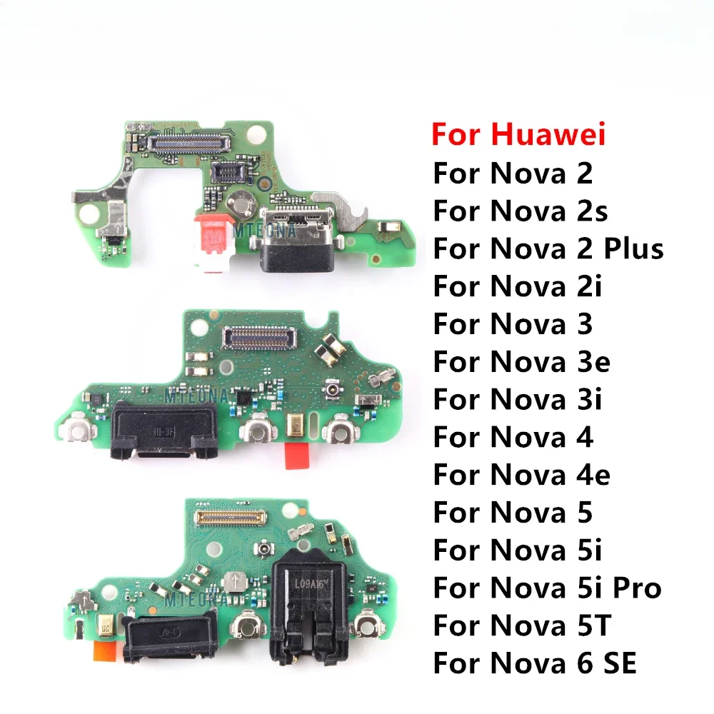USB Charging Port Dock Plug Connector Charger Board Mic Flex Cable For Huawei Nova 6 SE 5 5i Pro 5T 4e 4 3 3i 3e 2S 2 Plus 2i 
USB Charging Port Dock Plug Connector Charger Board Mic Flex Cable For Huawei Nova 6 SE 5 5i Pro 5T 4e 4 3 3i 3e 2S 2 Plus 2i