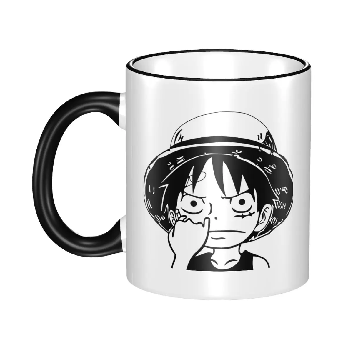 Luffy Anime Picking Nose Gift Mugs for Woman Man Funny Coffee Cup Healing Present for Home
Luffy Anime Picking Nose Gift Mugs for Woman Man Funny Coffee Cup Healing Present for Home