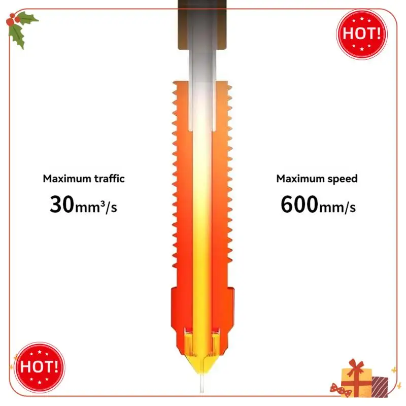 Durable-Extruder Integrated Throat With 0.4Mm Nozzle Kit For Creality K1/K1 Max/K1 C/Ender-3 V3 3D Printer Accessories
Durable-Extruder Integrated Throat With 0.4Mm Nozzle Kit For Creality K1/K1 Max/K1 C/Ender-3 V3 3D Printer Accessories
